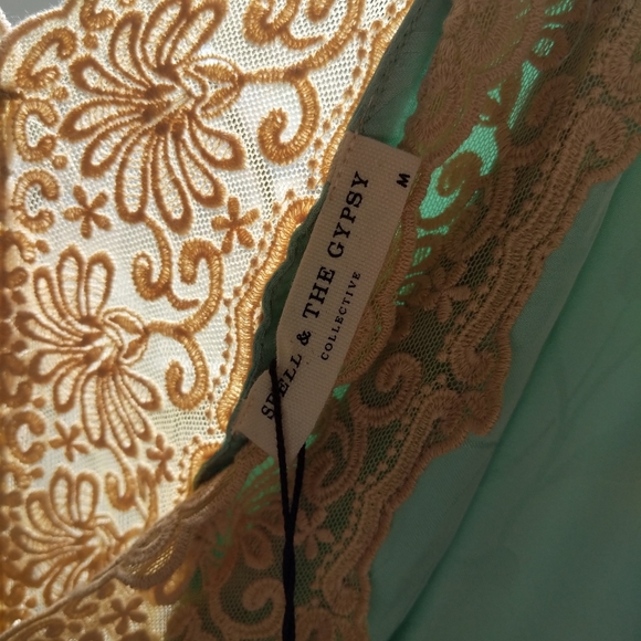 Swap Only With Angelfire248 Spell Ocean gown size M - Picture 7 of 9